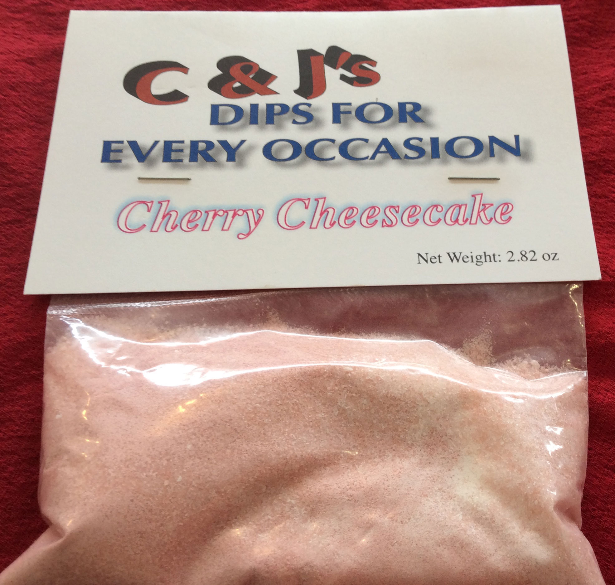 CHERRY CHEESE CAKE DIP - Click Image to Close