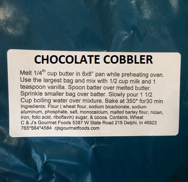 CHOCOLATE COBBLER