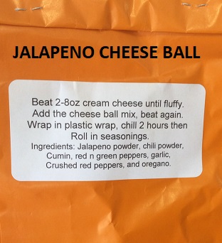 JALAPENO CHEESE BALLS